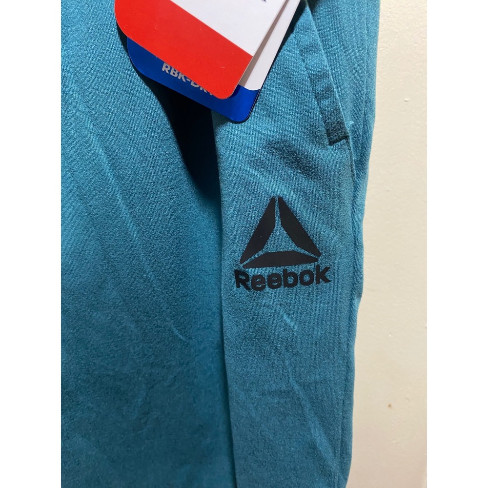 Reebok Mens Core Shorts Balsam Teal Green 9 Inch Inseam REM231SH53336 Size M NWT - Picture 3 of 6